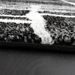 Paco Home Set Tappeti Guide Motivo Mélange 3 Pz.- Grigio, Nero, Bianco 2 Pezzi 60x100 1 Pezzo 70x250 -Armonia Decor 64011303 2