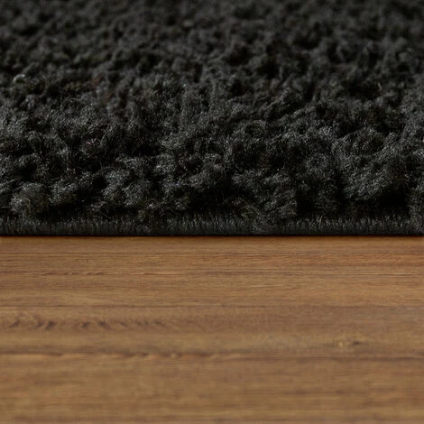 Paco Home Parure Scendiletto Set Di Runner 3 Pezzi Tappeto Shaggy Tappeto Runner Nero 2 Pezzi 60x100 1 Pezzo 70x250 6 Paco Home Parure Scendiletto Set Di Runner 3 Pezzi Tappeto Shaggy Tappeto Runner Nero 2 Pezzi 60x100 1 Pezzo 70x250 - immagine 4