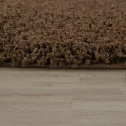 Paco Home Parure Scendiletto Set Di Runner 3 Pezzi Tappeto Shaggy Tappeto Runner Marrone 2 Pezzi 60x100 1 Pezzo 70x250 -Armonia Decor 64012219 4