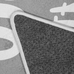 Paco Home Tappeto Bambini Cameretta Da Gioco Bebè Stella Scritta Grigio Bianco Forma A Stella Da 80 Cm -Armonia Decor 64012294 4