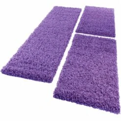 Paco Home Parure Scendiletto Set Di Runner 3 Pezzi Tappeto Shaggy Tappeto Runner Porpora 2 Pezzi 60x100 1 Pezzo 70x250 11 Paco Home Parure Scendiletto Set Di Runner 3 Pezzi Tappeto Shaggy Tappeto Runner Porpora 2 Pezzi 60x100 1 Pezzo 70x250 -Armonia Decor 64012406 5