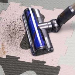 Paco Home Tappeto Puzzle Bambini Gioco Schiuma Bebè Ragazze Numeri Lettere Pastello Rosa 32x32 Cm X 36 Pezzi -Armonia Decor 64012982 3