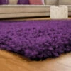 Paco Home Tappeto Shaggy Lilla Pelo Alto Pelo Lungo Pelo Alto Svendita Ottimo Prezzo 60x100 Cm