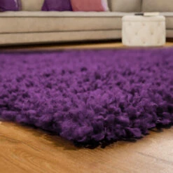 Paco Home Tappeto Shaggy Lilla Pelo Alto Pelo Lungo Pelo Alto Svendita Ottimo Prezzo 60x100 Cm