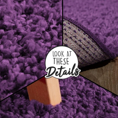 Paco Home Tappeto Shaggy Lilla Pelo Alto Pelo Lungo Pelo Alto Svendita Ottimo Prezzo 60x100 Cm 4 Paco Home Tappeto Shaggy Lilla Pelo Alto Pelo Lungo Pelo Alto Svendita Ottimo Prezzo 60x100 Cm - immagine 2