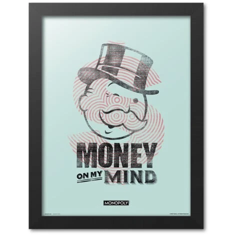 Stampa Incorniciata 30x40 Cm Monopoly Money On My Mind 3 Stampa Incorniciata 30x40 Cm Monopoly Money On My Mind