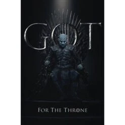 Poster Game Of Thrones Il Re Della Notte Per Il Trono