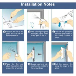 Randaco Pellicola Per Vetri 60x200cm Pellicola Autoadesiva Anti-UV Per La Privacy -Armonia Decor 65647452 5