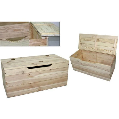 Baule In LEGNO DI PINO NATURALE Cm 73X35X33 CASSAPANCA PANCA Tirolese 3 Baule In LEGNO DI PINO NATURALE Cm 73X35X33 CASSAPANCA PANCA Tirolese
