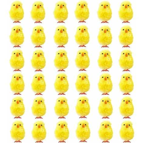 SOEKAVIA 12/36 Pezzi Mini Pulcino Di Pasqua Giocattoli Di Plastica Pulcino Per Bambini Decorazione Pasquale Da 1,5 Pollici 3 SOEKAVIA 12/36 Pezzi Mini Pulcino Di Pasqua Giocattoli Di Plastica Pulcino Per Bambini Decorazione Pasquale Da 1,5 Pollici