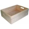 CONTENITORE CESTA LEGNO PRATICA Cm 40x30 H 23 XTRA