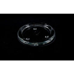 Piatto Portacandele In Vetro Trasparente Decorazione Vintage Da ⌀ 11 Cm -Armonia Decor 67938442 3