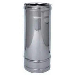 Tubo Inox Aisi 304 Per Stufa Ø Cm. 16X100