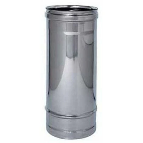 Tubo Inox Aisi 304 Per Stufa Ø Cm. 16X100 3 Tubo Inox Aisi 304 Per Stufa Ø Cm. 16X100