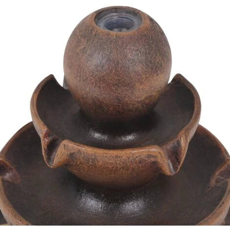 Fontana Da Interni Con Pompa In Poliresina VidaXL 7 Fontana Da Interni Con Pompa In Poliresina VidaXL - immagine 5