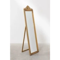 SKLUM Specchio Da Terra In Legno (45x170 Cm) Ariel Dorato -Armonia Decor 69003278 3