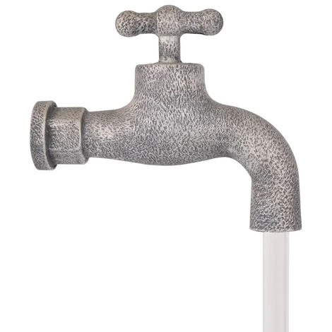 Fontana Decorativa Con Rubinetto E Secchi In Poliresina VidaXL 6 Fontana Decorativa Con Rubinetto E Secchi In Poliresina VidaXL - immagine 4