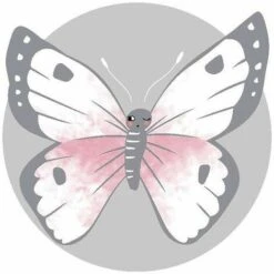 Tappetino Da Gioco Per Bambini Tappetino Da Gioco Per Bambini Tappetino Da Gioco In Cotone Da 90 Cm (farfalla) -Armonia Decor 69717053 4