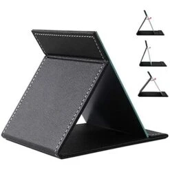 MINKUROW Specchio Da Tavolo Pieghevole In Ecopelle Specchio Da Tavolo Specchio Da Terra Trasparente Specchio Da Viaggio Compatto (Bianco) -Armonia Decor 69789685 5