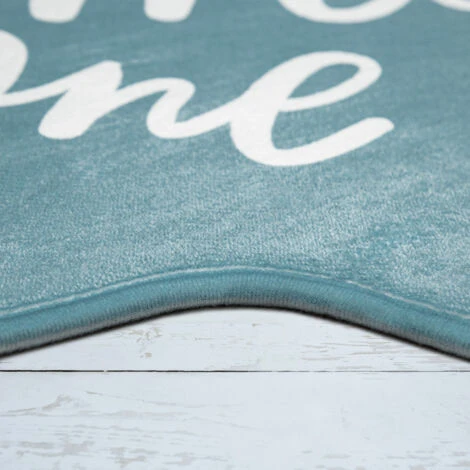 Paco Home Tappeto Bambini Femmine Maschi Tappeto Cameretta Stelle Moderno Con Scritta Blu, Forma A Stella Da 80 Cm 6 Paco Home Tappeto Bambini Femmine Maschi Tappeto Cameretta Stelle Moderno Con Scritta Blu, Forma A Stella Da 80 Cm - immagine 4