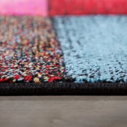 Paco Home Tappeto Salotto Moderno Pelo Corto Moderno Motivo Geometrico 3D 200x290 Cm, Multicolore -Armonia Decor 70334630 3