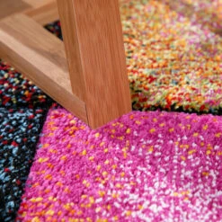 Paco Home Tappeto Salotto Moderno Pelo Corto Moderno Motivo Geometrico 3D 200x290 Cm, Multicolore -Armonia Decor 70334630 4