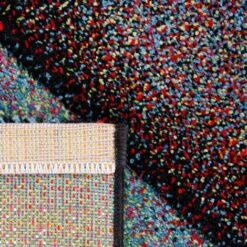 Paco Home Tappeto Salotto Moderno Pelo Corto Moderno Motivo Geometrico 3D 200x290 Cm, Multicolore -Armonia Decor 70334630 5