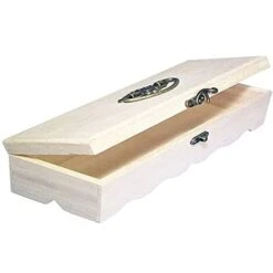 Rayher 62298000 scatola Di Legno FSC Mix Credit, 29 x 9,5 x 8 cm