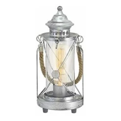 EGLO 49284 Lampada Da Tavolo, Argento