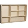 Rayher 62612000 in Legno Per Mensola Portaoggetti In Legno FSC Mix Credit, 26 x 26 x 4 cm, 7 scomparti -Armonia Decor 70689118 1