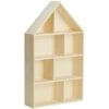 Rayher Bacheca Portaoggetti A Forma Di Casa, Legno FSC, 8 Scomparti, 30 X 50 X 8 Cm 1 Rayher Bacheca Portaoggetti A Forma Di Casa, Legno FSC, 8 Scomparti, 30 X 50 X 8 Cm -Armonia Decor 70764632 1