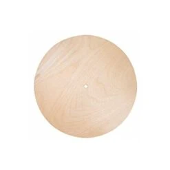Rayher 69239505-Pannello Rotondo, FSC Mix Credit, Diametro Foro 7,6 Mm, Spessore 6 Mm, Scatola Da 1 Pezzo, Legno, Naturale, 25 Cm