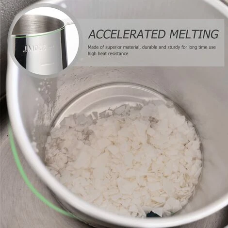 Pentola Per Fare Le Candele 1000 Ml Caldaia In Acciaio Inossidabile Che Si Scioglie - Pentola Per La Cera Lancia Per Candele Beccuccio Contenitore Antigoccia Pentola Con Manico 7 Pentola Per Fare Le Candele 1000 Ml Caldaia In Acciaio Inossidabile Che Si Scioglie - Pentola Per La Cera Lancia Per Candele Beccuccio Contenitore Antigoccia Pentola Con Manico - immagine 5