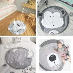 Kueatily Tappetino Per Gattonare, Tappetino Da Gioco In Cotone, Tappetino Pieghevole Per Bambini, Tappetino Da Gioco Per Bambini Inodore, Tappetino Per Bambini (elefante) 10 Kueatily Tappetino Per Gattonare, Tappetino Da Gioco In Cotone, Tappetino Pieghevole Per Bambini, Tappetino Da Gioco Per Bambini Inodore, Tappetino Per Bambini (elefante) -Armonia Decor 71089307 4