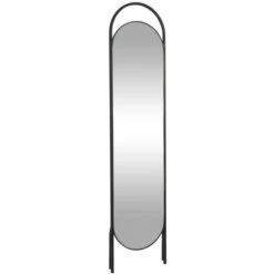 Specchio Su Piede Psiche L.41 X H. 171 Cm In Ferro Nero - ZINEB 11 Specchio Su Piede Psiche L.41 X H. 171 Cm In Ferro Nero - ZINEB -Armonia Decor 71853653 5