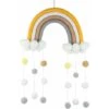 Nordic Rainbow Wall Hanging, Arazzo In Macramè Con Nuvole Intrecciate A Mano, Decorazione Da Parete Con Pompon Per La Cameretta Del Neonato (25) 2 Nordic Rainbow Wall Hanging, Arazzo In Macramè Con Nuvole Intrecciate A Mano, Decorazione Da Parete Con Pompon Per La Cameretta Del Neonato (25) -Armonia Decor 71884538 1
