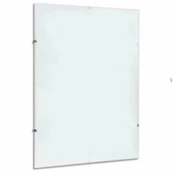 Cornice A Giorno Espositore Porta Foto E Documenti Da Parete Con Lastra In Crilex E Supporto In MDF -18 X 24 Cm