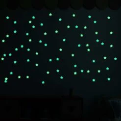 100 Pezzi Colorati Bagliore Al Buio Stelle Luminose Fluorescenti Nottilucenti Adesivi Murali In Plastica Murale 11 100 Pezzi Colorati Bagliore Al Buio Stelle Luminose Fluorescenti Nottilucenti Adesivi Murali In Plastica Murale -Armonia Decor 73335319 5