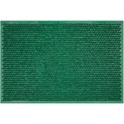 Zerbino In Gomma 40 X 60 Cm Ingresso Antiscivolo Tappeto Rettangolare Verde