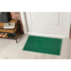 Zerbino In Gomma 40 X 60 Cm Ingresso Antiscivolo Tappeto Rettangolare Verde -Armonia Decor 73816485 4