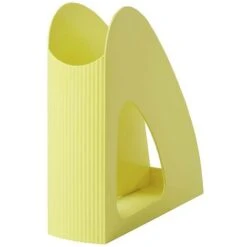 HAN Re-LOOP 16218-915 Porta Riviste DIN A4, DIN C4 Giallo Plastica Riciclata 1 Pz.