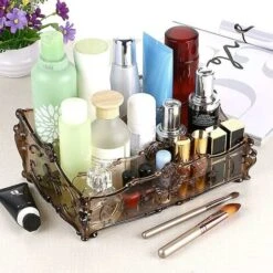 Contenitore In Plastica Per Cassettiera Per La Cura Della Pelle In Acrilico A 3 Slot (marrone) -Armonia Decor 75335902 5