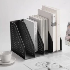 Organizer Da Scrivania Pieghevole Organizzatore Di File Desktop 4 Scomparti Portariviste Pieghevole In Plastica Scomparti Regolabili E Robusti Per La Scuola Dell'ufficio (grigio Scuro) 11 Organizer Da Scrivania Pieghevole Organizzatore Di File Desktop 4 Scomparti Portariviste Pieghevole In Plastica Scomparti Regolabili E Robusti Per La Scuola Dell'ufficio (grigio Scuro) -Armonia Decor 75983266 5