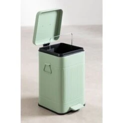 SKLUM Pattumiera A Pedale Algaida Verde Menta 10 SKLUM Pattumiera A Pedale Algaida Verde Menta -Armonia Decor 76211415 4