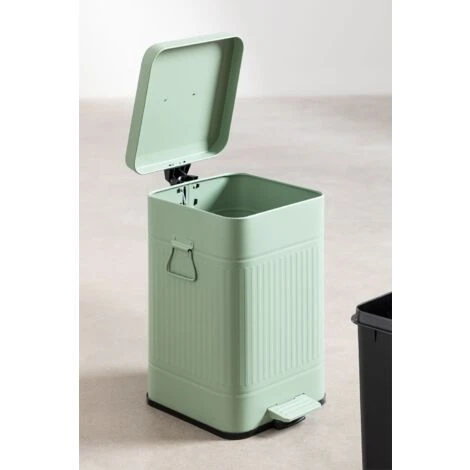 SKLUM Pattumiera A Pedale Algaida Verde Menta 7 SKLUM Pattumiera A Pedale Algaida Verde Menta - immagine 5