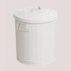 SKLUM Pattumiera Con Coperchio Sonella Bianco -Armonia Decor 76212816 1