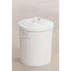 SKLUM Pattumiera Con Coperchio Sonella Bianco -Armonia Decor 76212816 3