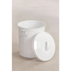 SKLUM Pattumiera Con Coperchio Sonella Bianco -Armonia Decor 76212816 4