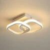 Plafoniera A LED 22W Moderna Piazza LED A Risparmio Energetico, Plafoniera A LED Per Corridoio Ingresso Ufficio Camera Da Letto Cucina Metallo Design Moderno Lampada Da Soffitto (Bianco Caldo) 1 Plafoniera A LED 22W Moderna Piazza LED A Risparmio Energetico, Plafoniera A LED Per Corridoio Ingresso Ufficio Camera Da Letto Cucina Metallo Design Moderno Lampada Da Soffitto (Bianco Caldo) -Armonia Decor 76315811 1