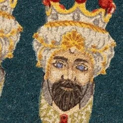 Baroni Zerbino Da Esterno In Cocco Con Base In PVC Dipinto A Mano, Facile Da Pulire E Ultraresistente, Raffigurante Re E Regina Corona Limoni, 70x40x3 Cm… 9 Baroni Zerbino Da Esterno In Cocco Con Base In PVC Dipinto A Mano, Facile Da Pulire E Ultraresistente, Raffigurante Re E Regina Corona Limoni, 70x40x3 Cm… -Armonia Decor 76628947 4